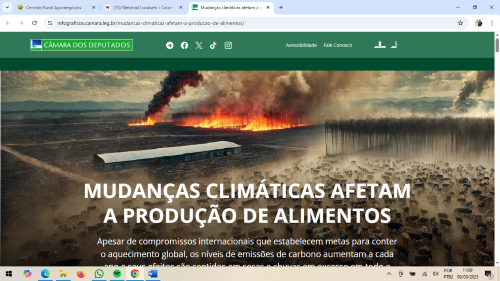 DESAFIOS E SOLUÇÕES: Impactos das mudanças climáticas na produção de alimentos
